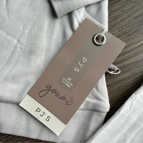 Goumi  Thermal Organic Cotton Jogger Set Color Stone - Picture 15 of 16